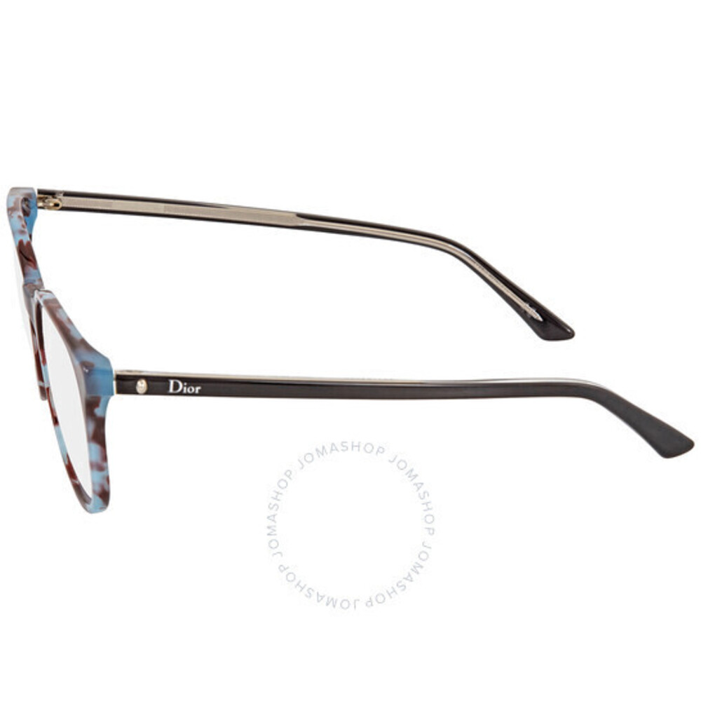 NWT Christian Dior MONTAIGNE34-TFW-51 0Tfw Blue 51mm Eyeglasses - Picture 2 of 4